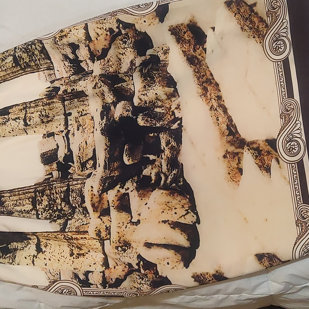 Dolce & Gabbana Italian Luxury Renaissance lace and satin dress sz 34 XS/ 0 - Picture 8 of 9